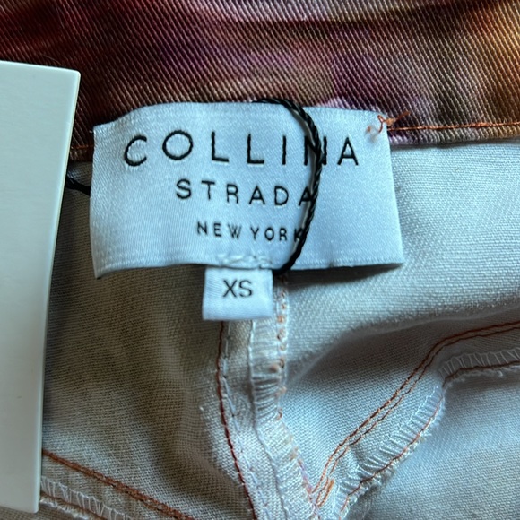 Collina Strada chrysanthemum cargo pants NWT size XS one pair left. - Picture 6 of 8